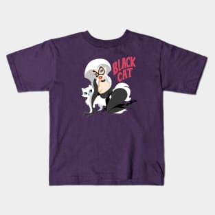 Black Cat Kids T-Shirt